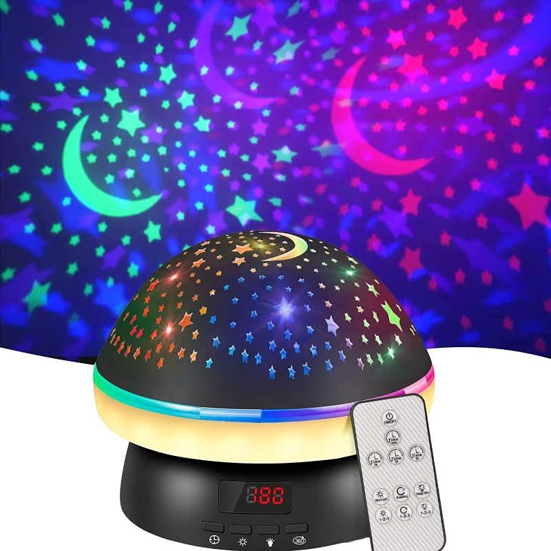 GlowLight - Magic star projector with 16 colours & timer function - Image 3