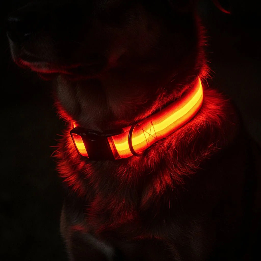 GLOWRUN – LED Safety Dog Collar with Adjustable Fit - Image 3