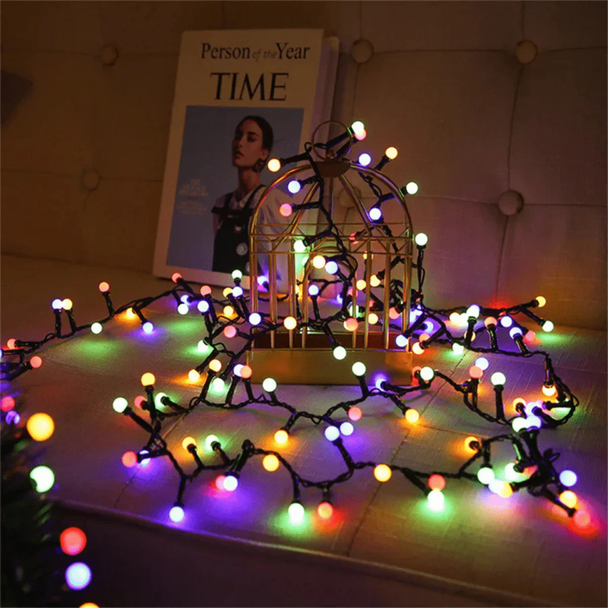 GLOWSTRING – LED Outdoor String Lights with 8 Modes & Waterproof IP68 Design - Image 3