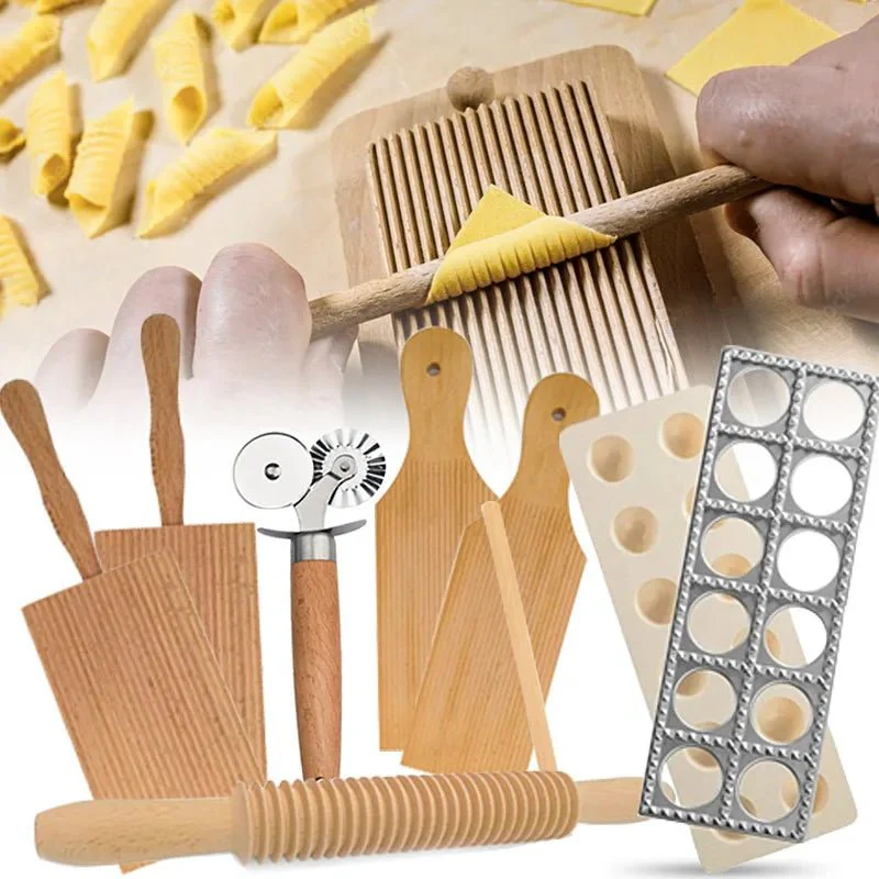 GNOCFORMA – Traditional Pasta Board & Gnocchi Molding Set made of Beech Wood - Image 2
