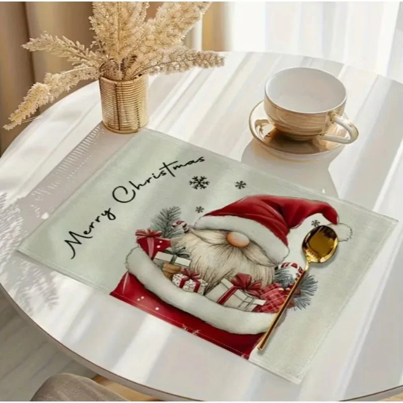 GNOMECHEER – Decorative Christmas Table Placemat for Festive Family Dinners - Image 2