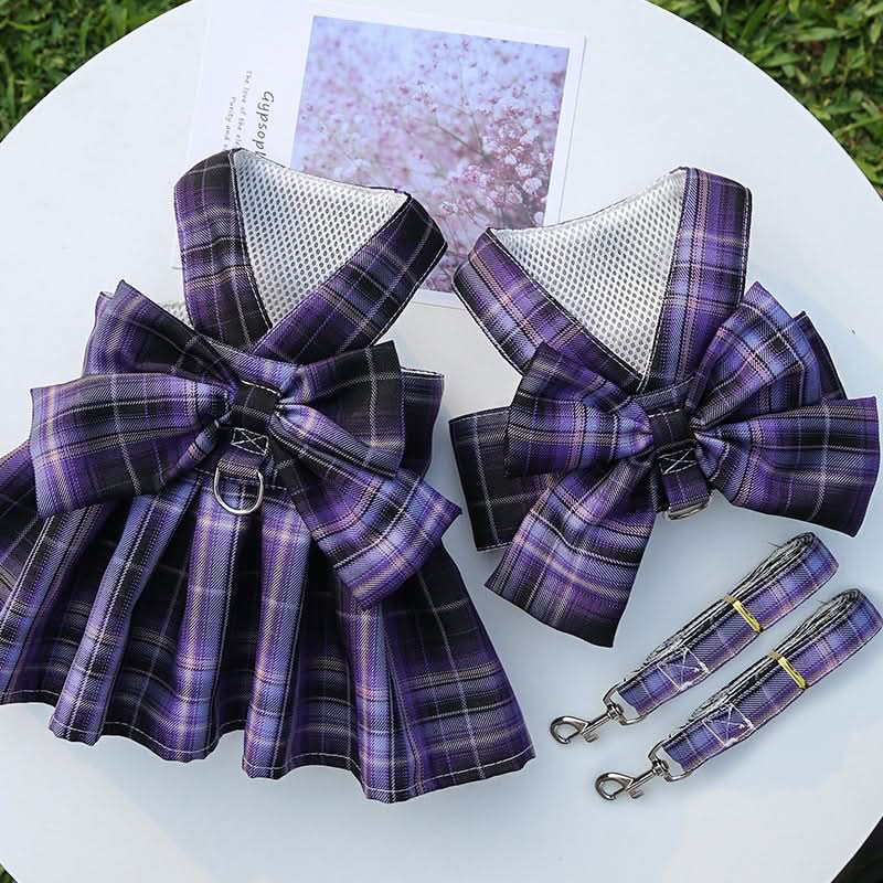 GRACEBOW – Adjustable Dog Harness with Elegant Bow for Stylish Walks - Image 11