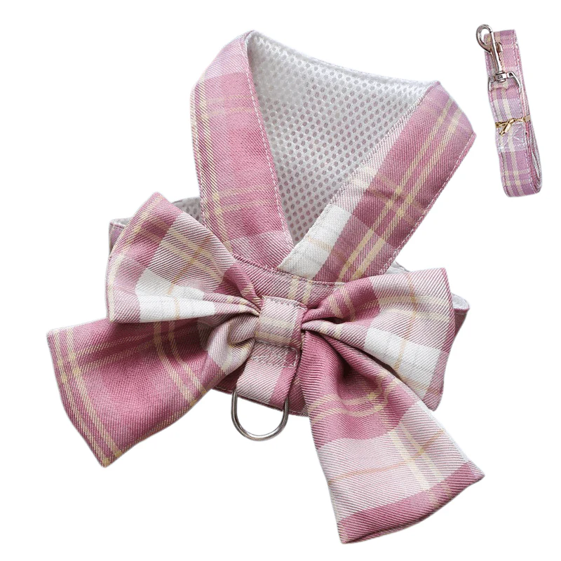 GRACEBOW – Adjustable Dog Harness with Elegant Bow for Stylish Walks - Image 13