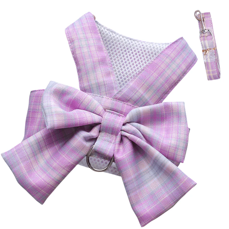 GRACEBOW – Adjustable Dog Harness with Elegant Bow for Stylish Walks - Image 19