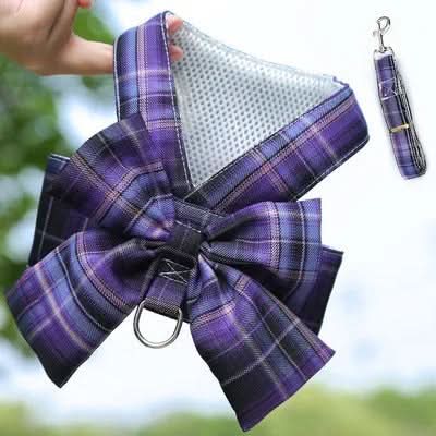 GRACEBOW – Adjustable Dog Harness with Elegant Bow for Stylish Walks - Image 3