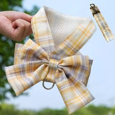 GRACEBOW – Adjustable Dog Harness with Elegant Bow for Stylish Walks - Image 6