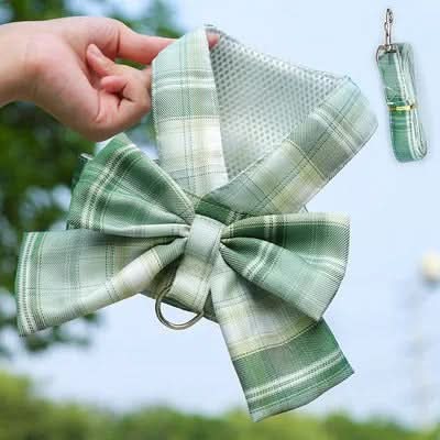GRACEBOW – Adjustable Dog Harness with Elegant Bow for Stylish Walks - Image 8