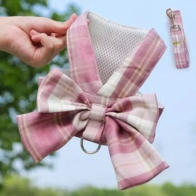 GRACEBOW – Adjustable Dog Harness with Elegant Bow for Stylish Walks - Image 9