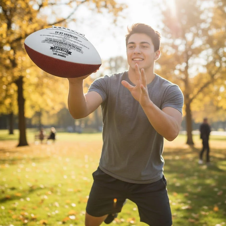 GRIDIRONFORCE – Machine-stitched American football ball for adults & clubs - Image 7