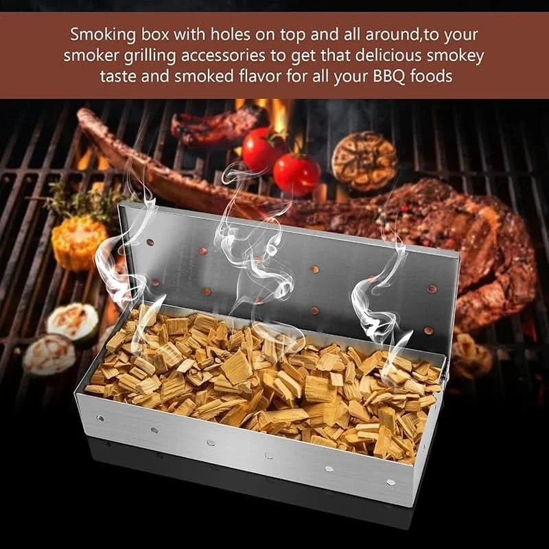 GRILLEDGE – Premium stainless steel smoking box for intense barbecue aroma - Image 5