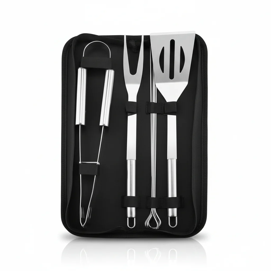 GrillMaster Pro – Stainless Steel Barbecue Tool Set for Outdoors - Image 12