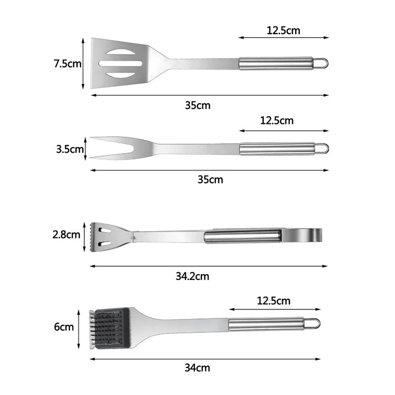 GrillMaster Pro – Stainless Steel Barbecue Tool Set for Outdoors - Image 14