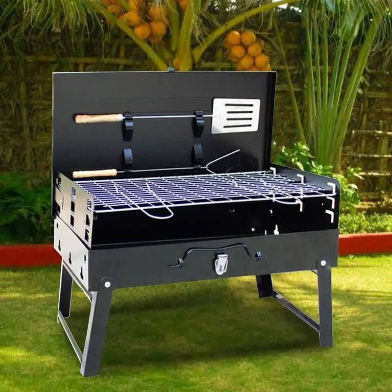 GrillMate Fold - Foldable steel garden barbecue for camping & garden - Image 2