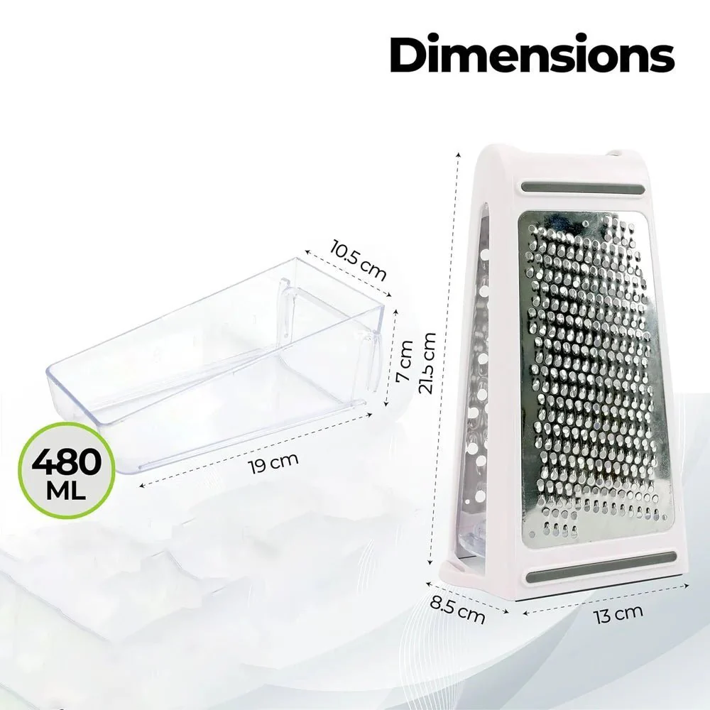 GRIND FORCE – Double-sided stainless steel grater for effortless kitchen preparation - Image 6