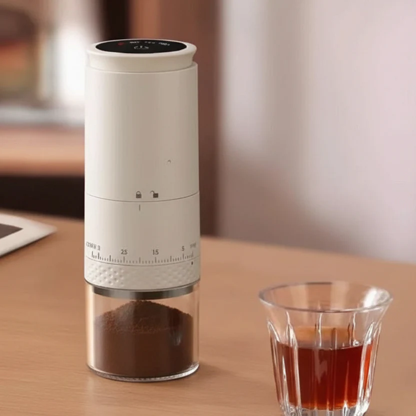 GrindPro – Electric Coffee Grinder with 38 Grinding Levels and USB-C Charging Function - Image 4