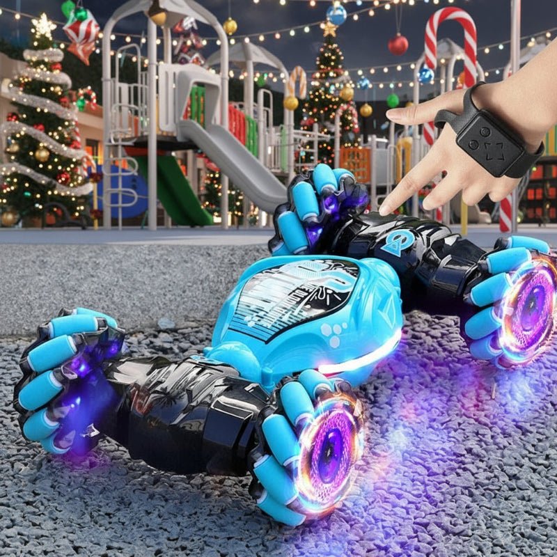 GYRAXIS - remote-controlled car with LED lighting, gesture control, and 360° - Image 2