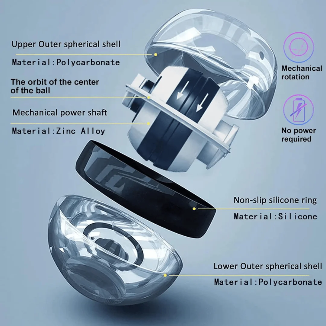 Gyropower - self-starting pole grid with gyroscopic resistance for forearm training - Image 4