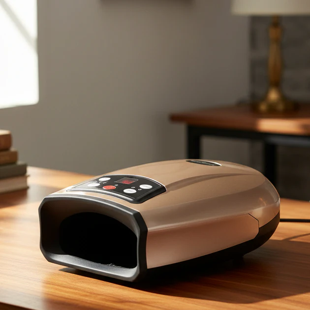 Handase - Cordless hand massage system with air compression & heat function