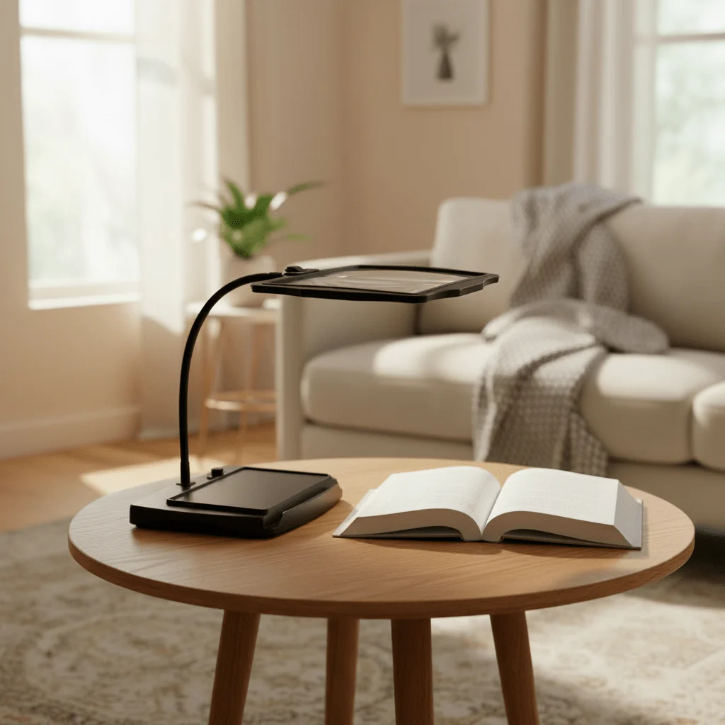 HANDWERK LUX – Table magnifier with LED for precise work and clear details - Image 3