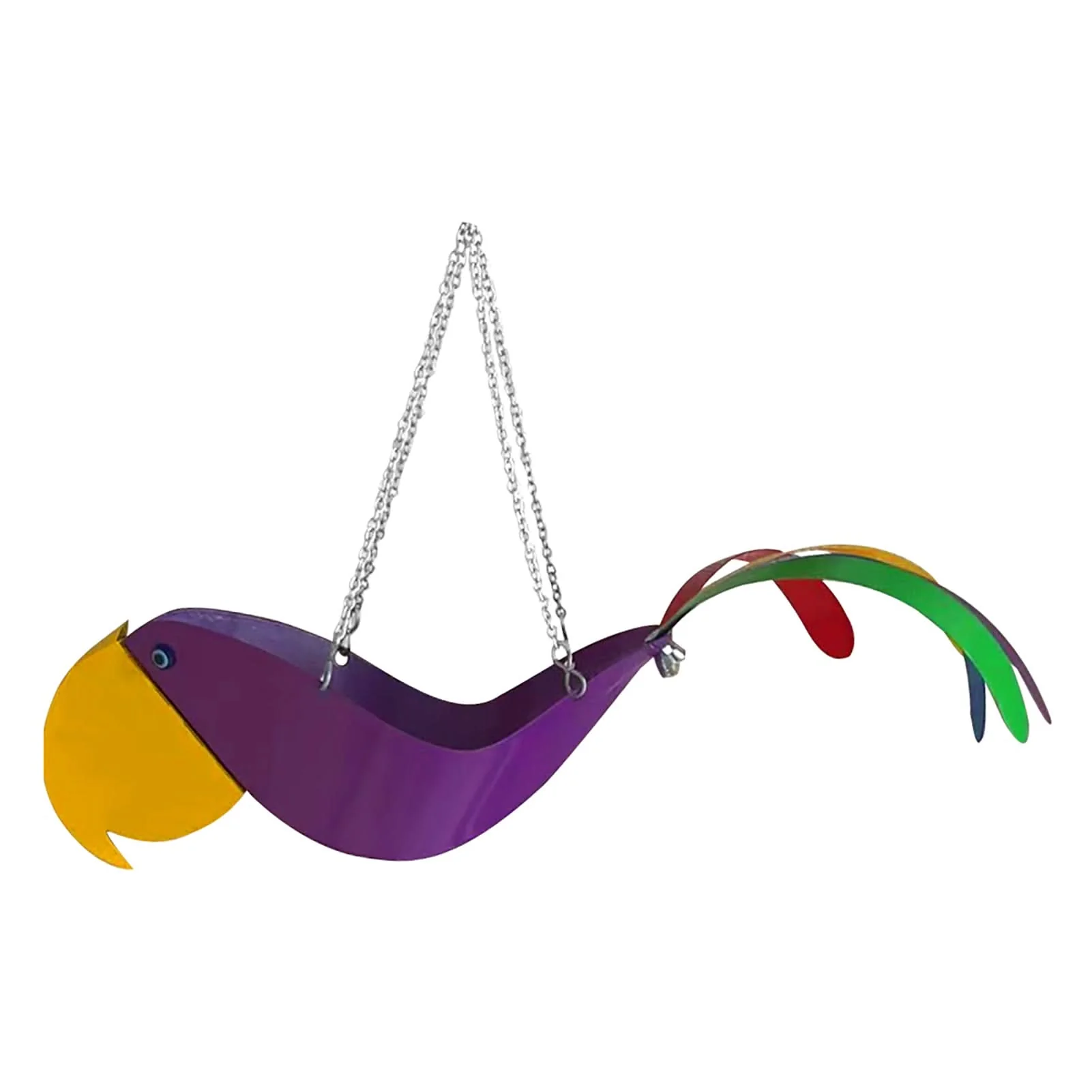 Hanging plant bowl - Colourful chicken design garden decoration - Image 9
