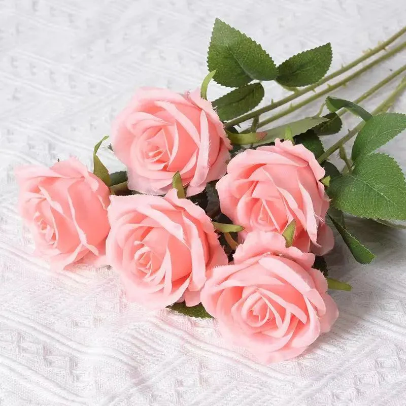 HARMONIA – Velvet Artificial Roses for Valentine's Day and Decorative Indoor Arrangements - Image 10