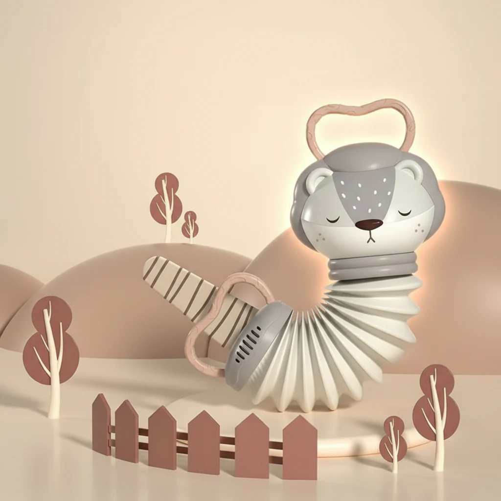 HARMONIBÉBÉ – 2-in-1 Baby Accordion & Rattle for Musical Early Education - Image 5
