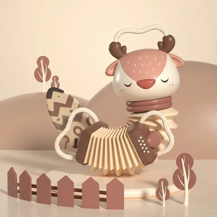 HARMONIBÉBÉ – 2-in-1 Baby Accordion & Rattle for Musical Early Education - Image 7