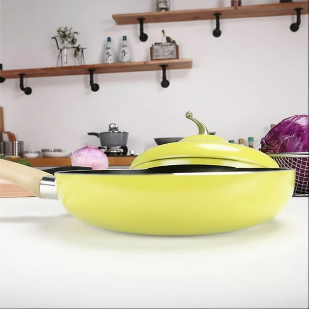 HEALTHPAN – Non-stick aluminum frying pan for healthy and clean cooking - Image 4