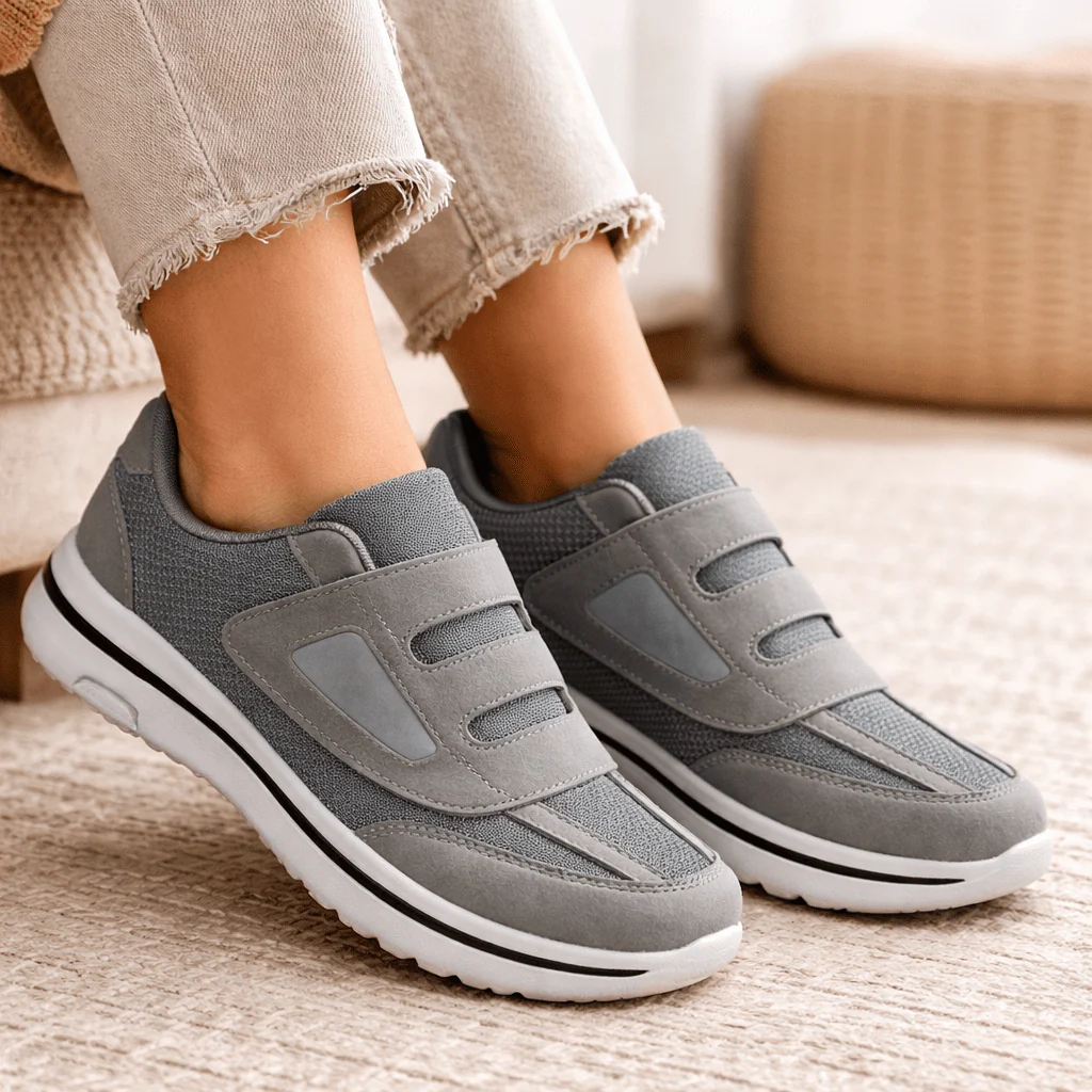 HEATRELIEF – Warm winter diabetic shoes with wide toe box for relief from swelling