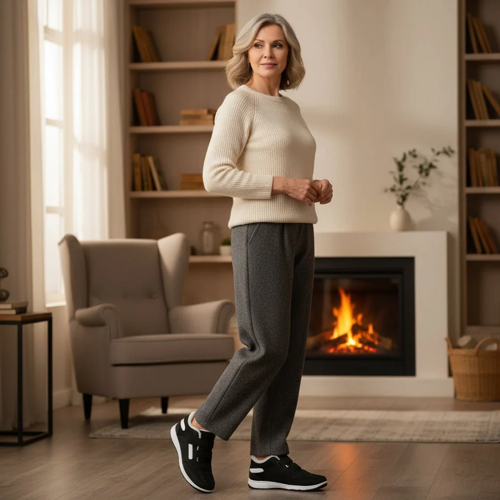 HEATRELIEF – Warm winter diabetic shoes with wide toe box for relief from swelling - Image 2