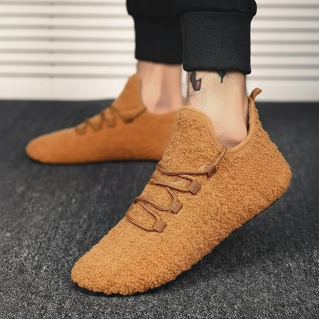 HEATSTEP – Lightweight cotton slippers with laces for indoor & outdoor use - Image 7