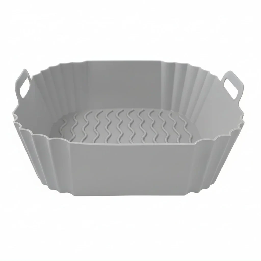 HEISSLUFTPRO – Silicone Insert for the Air Fryer with Handles for Clean, Safe Cooking - Image 8