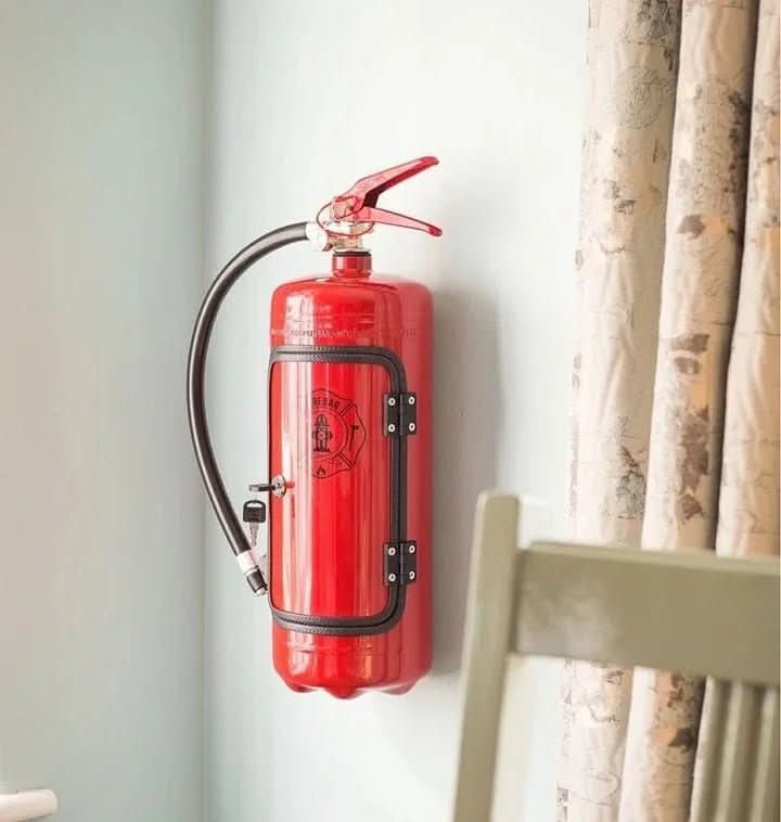 Hidden FireBar - Hidden minibar in fire extinguisher design for stylish storage - Image 9