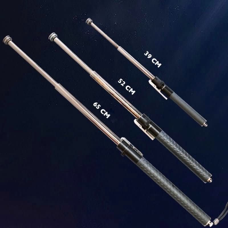 HikeShield – Adjustable Hiking Stick Made of Alloy Steel with Anti-Slip Handle, Lightweight & Compact for Outdoor, Trekking, and Travel - Image 5