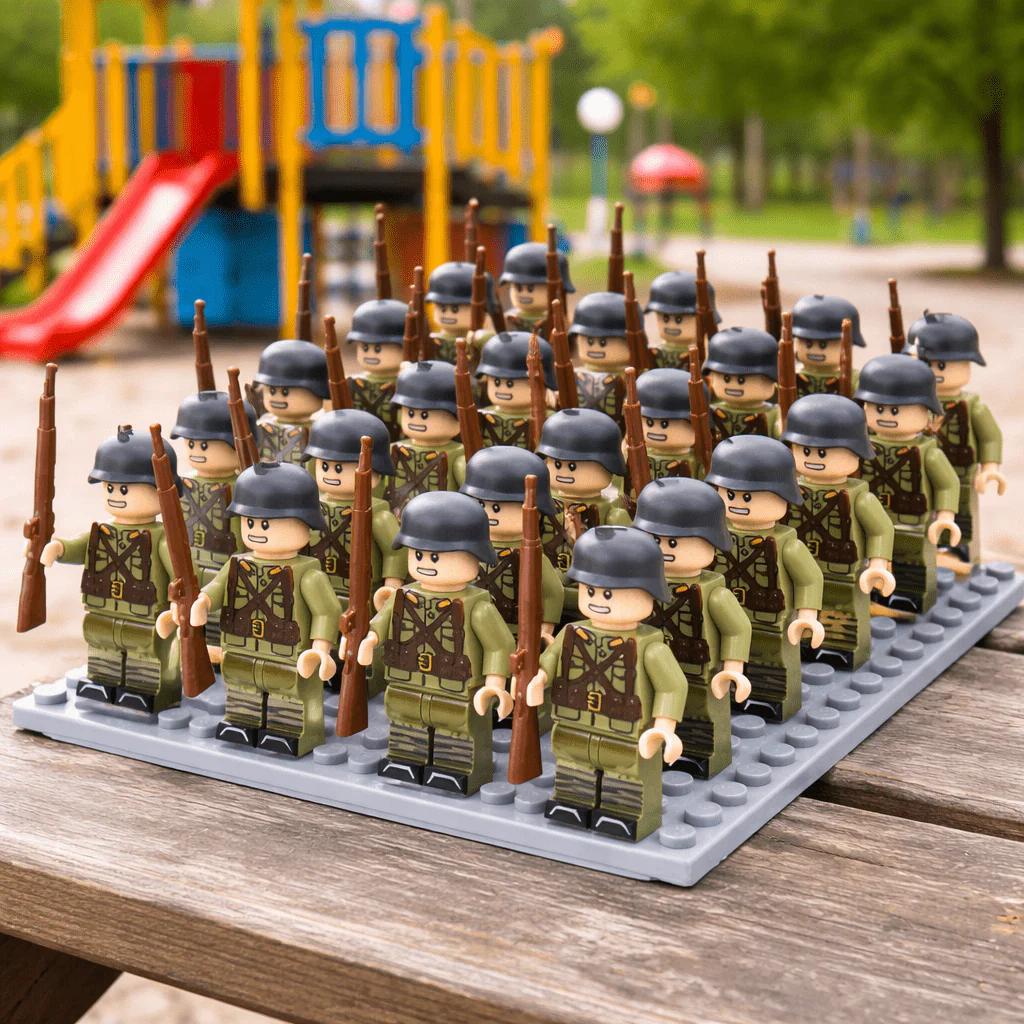 HistoryBlocks – 21-piece figure building block set for children & collectors