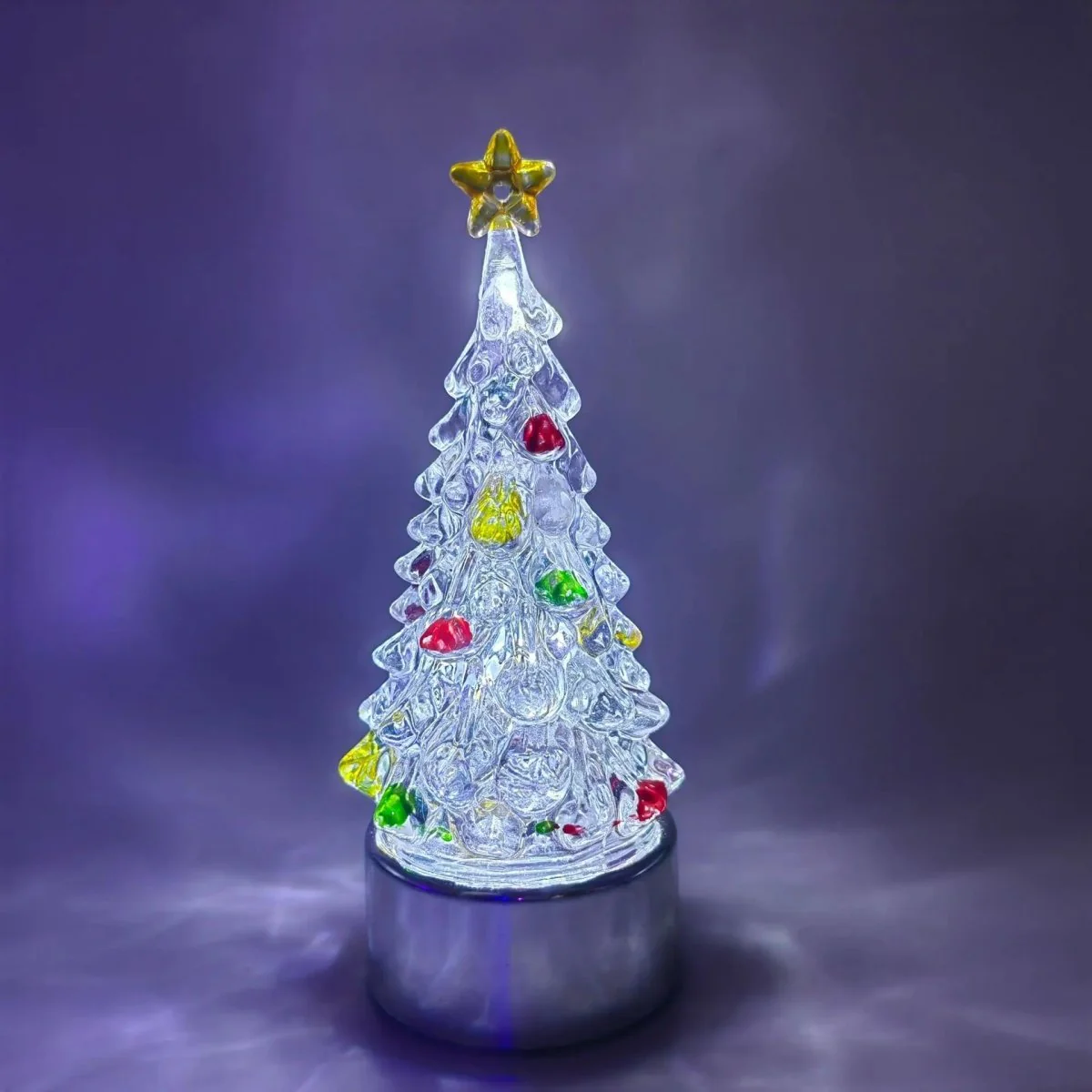 HOLIDAYLIT – Festive Christmas Tree Table and Nightstand Lamp - Image 11