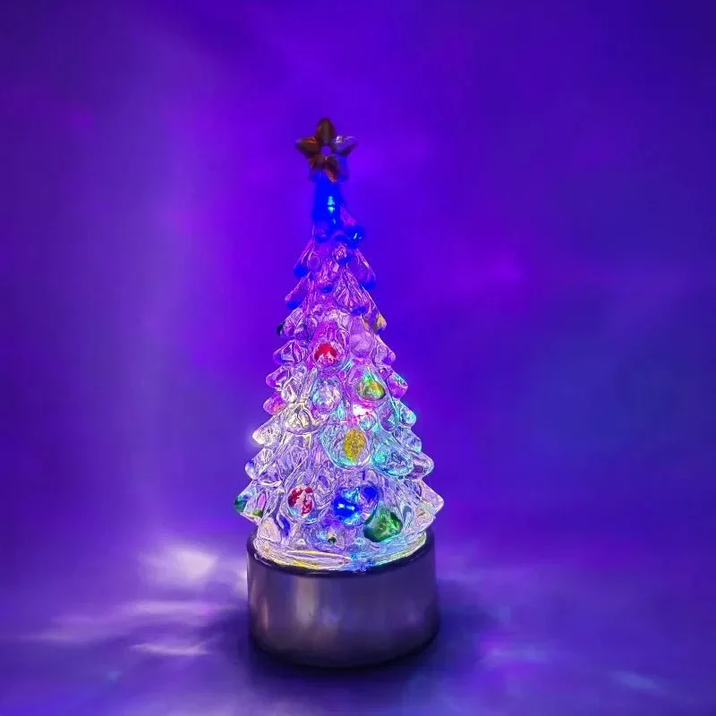 HOLIDAYLIT – Festive Christmas Tree Table and Nightstand Lamp - Image 6