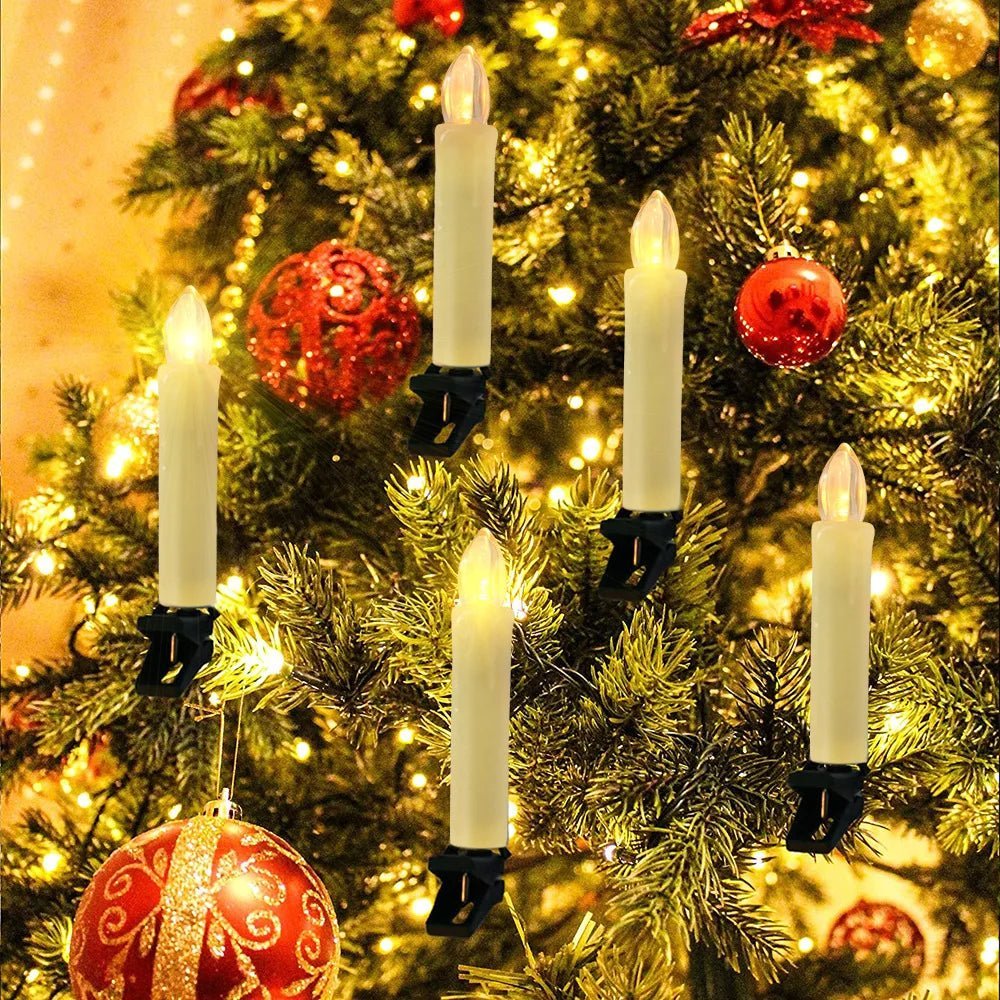 HOLIFLAME – Flameless Christmas Candle Set with Gentle LED Glow - Image 8
