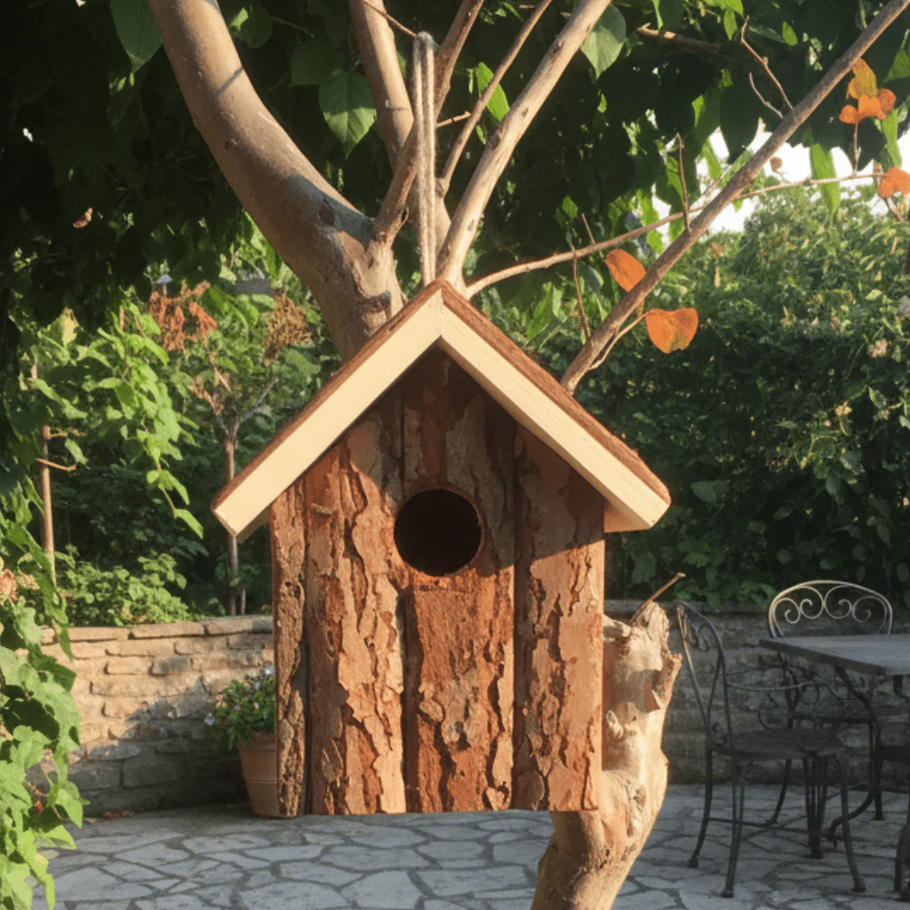 HOLLOWSHED – High-quality wooden bird protection with natural air circulation
