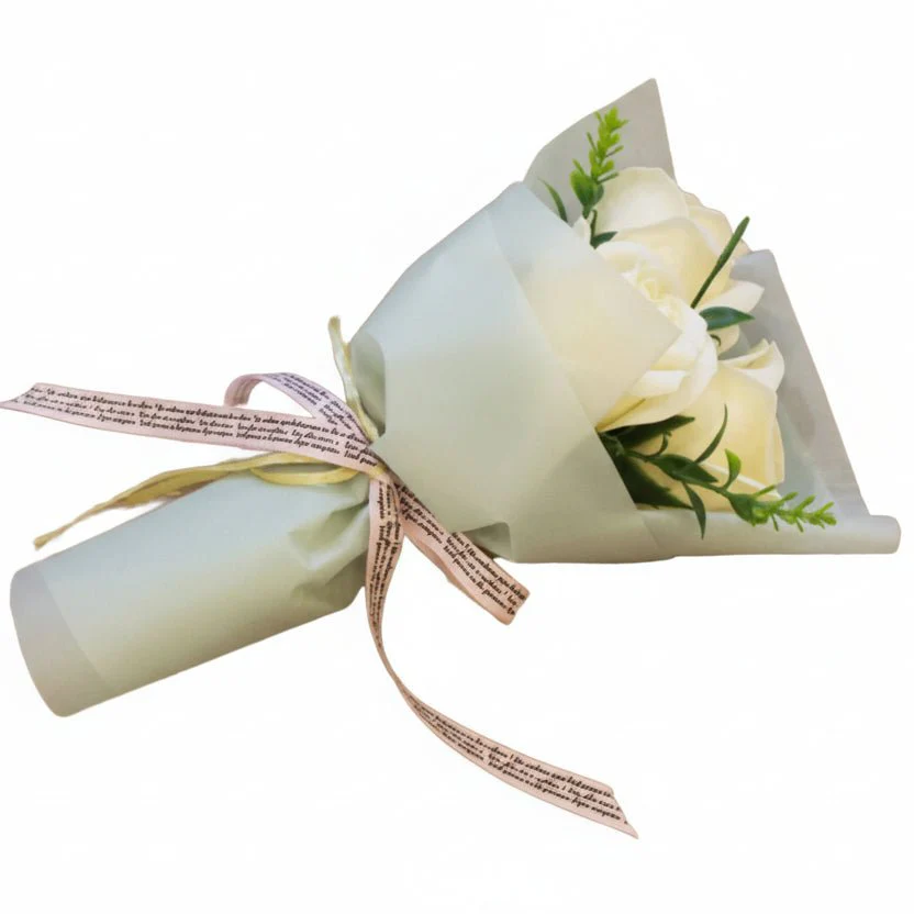 HOMEBLOOM – Artificial Bouquet with Rose Soap Flowers for Valentine's Day and Luxury Decoration - Image 6