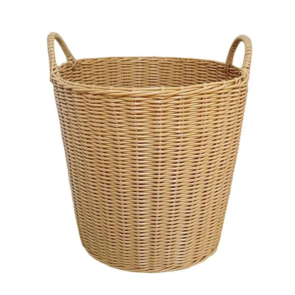 HOMERATTAN – Foldable Laundry Basket in Rattan Style for Stylish Organization - Image 9