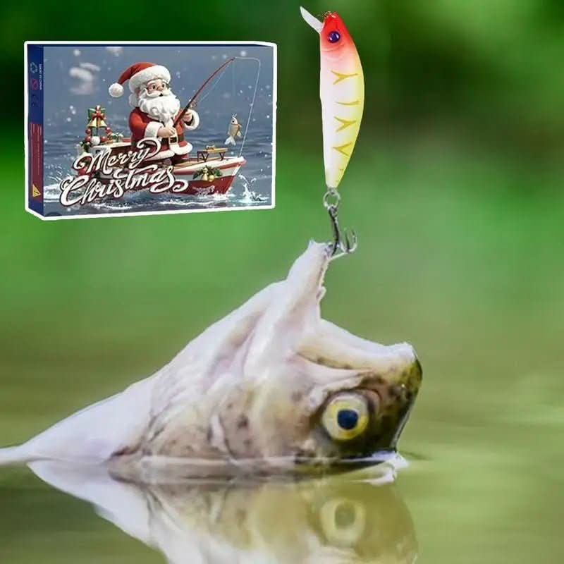 HookQuest Advent Calendar 2025 – 24 High-Quality Fishing Lures for Freshwater & Saltwater - Image 3