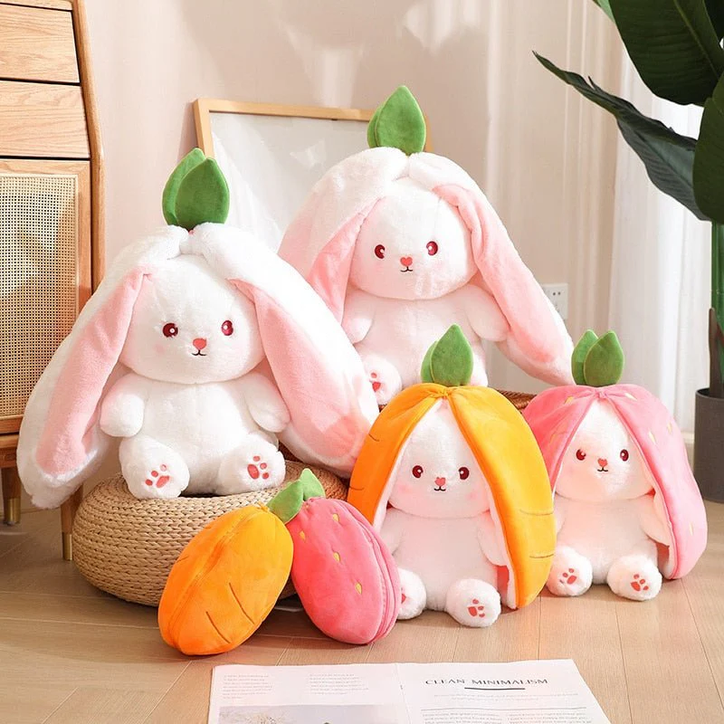 HOPPYHUG – Cute Hide-and-Seek Bunny Plush Toy for Children - Image 2