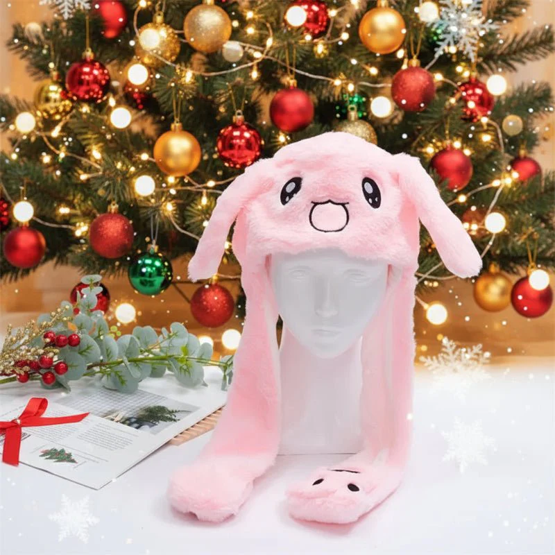 HOPZY – Interactive bunny hat with movable ears and soft plush fabric - Image 4