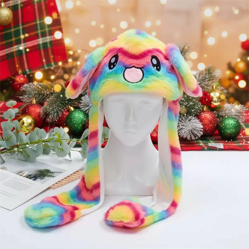 HOPZY – Interactive bunny hat with movable ears and soft plush fabric - Image 5