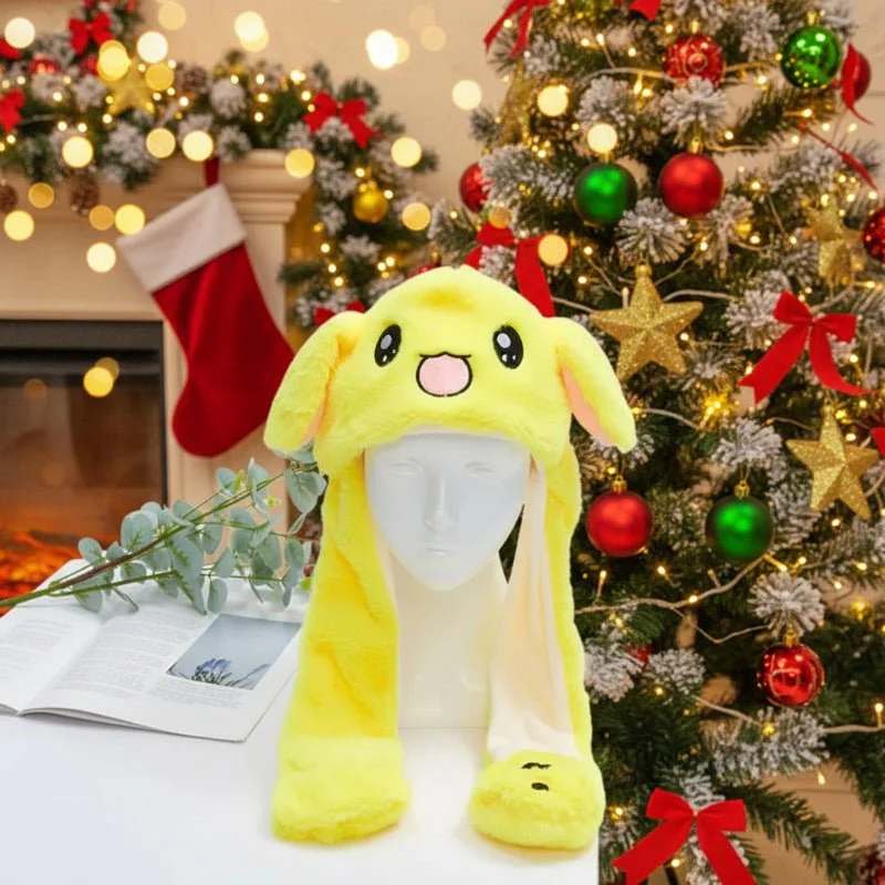HOPZY – Interactive bunny hat with movable ears and soft plush fabric - Image 7