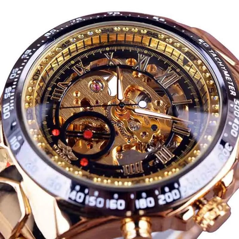 HORIZON – Luxurious Mechanical Watch with Golden Shine - Image 8
