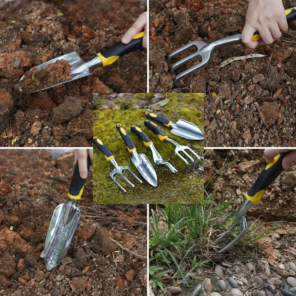 HORTEX – Ergonomic Garden Tool Set Made of Stainless Steel - Image 2