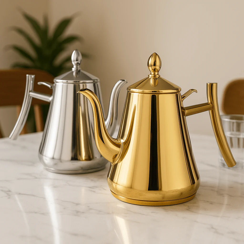 HOTCRAFT – Premium stainless steel kettle with induction function and integrated filter - Image 2