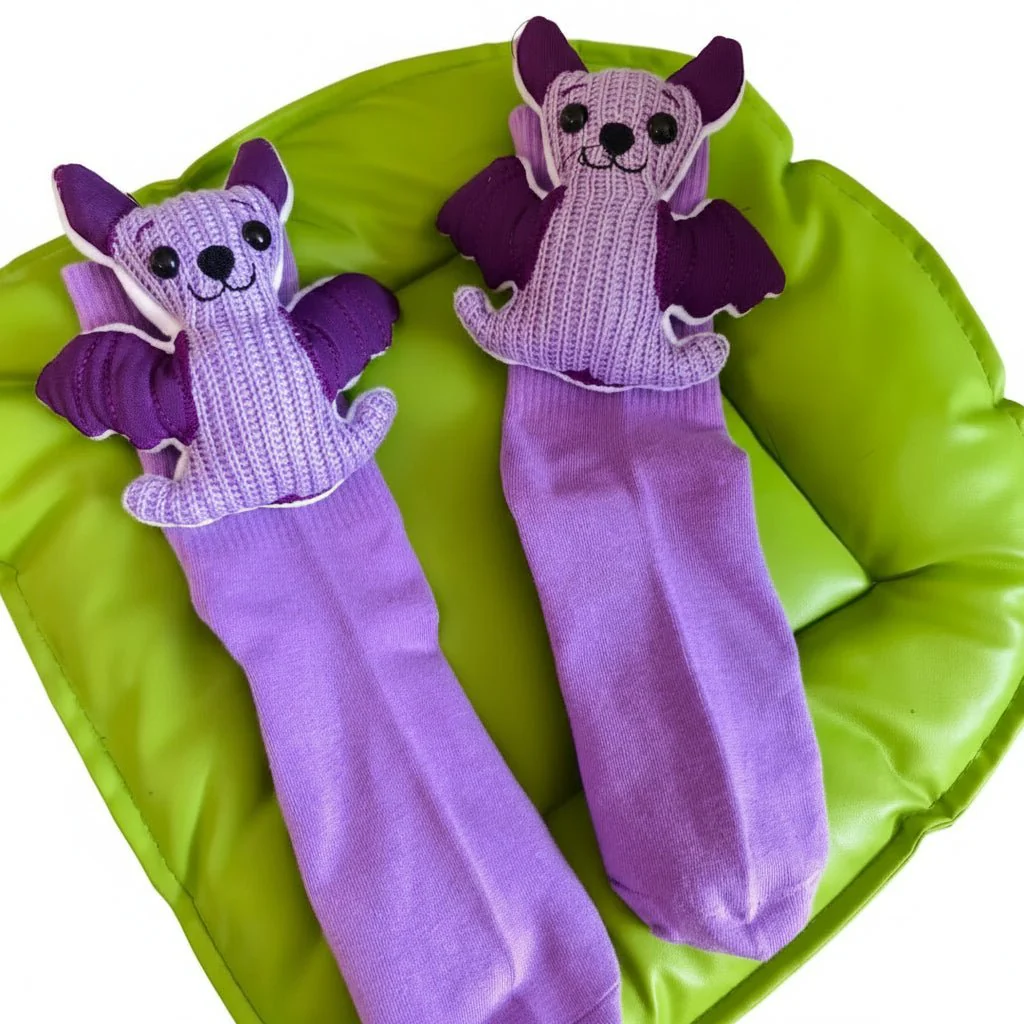 HUGFOOT – Cozy House Socks with Cute 3D Animal Accent & Secure Non-Slip Sole - Image 10